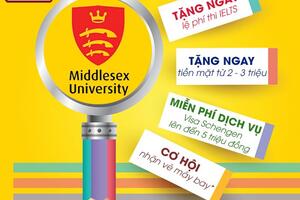 MIDDLESEX UNIVERSITY - CƠ HỘI NHẬN HỌC BỔNG LÊN TỚI 140.000.000 VND