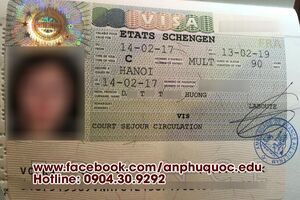 AN PHÚ QUỐC CHÚC MỪNG CHỊ D.T.T.HƯƠNG NHẬN ĐƯỢC VISA SCHENGEN THỜI HẠN LÊN TỚI 2 NĂM