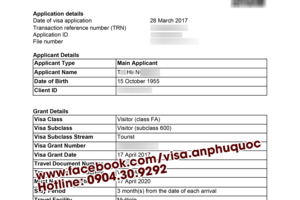 TRAO GỬI VISA ÚC ĐẾN NHỮNG NGƯỜI NỘI TRỢ