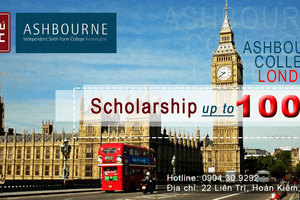 CƠ HỘI HỌC TẬP TẠI ANH QUỐC VỚI HỌC BỔNG LÊN TỚI 100% HỌC PHÍ TỪ ASHBOURNE COLLEGE