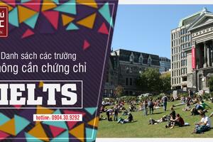 KHÔNG CẦN IELTS - DU HỌC DỄ DÀNG HƠN BAO GIỜ HẾT