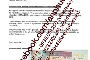 CHÚC MỪNG BẠN VIẾT HƯNG ĐÃ NHẬN ĐƯỢC VISA UK