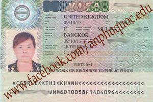 Chúc mừng gia đình cô Lê Thị Khanh nhận UK visa thời hạn 6 tháng