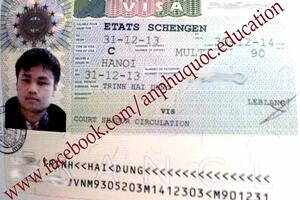 Chúc mừng bạn Dũng đã có Schengen Visa thời hạn 1 năm